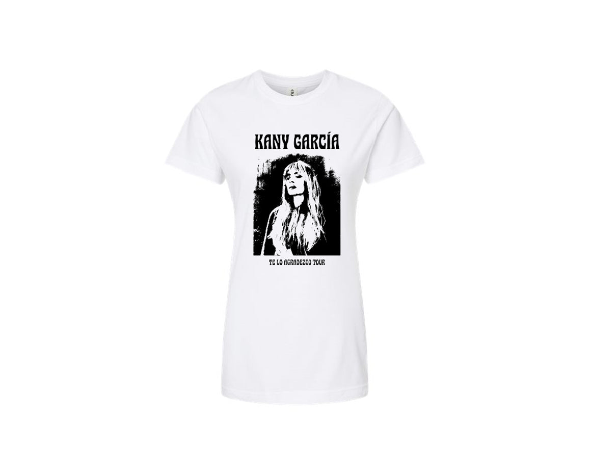 Kany Garcia Short Sleeve T-Shirt (White and Black)