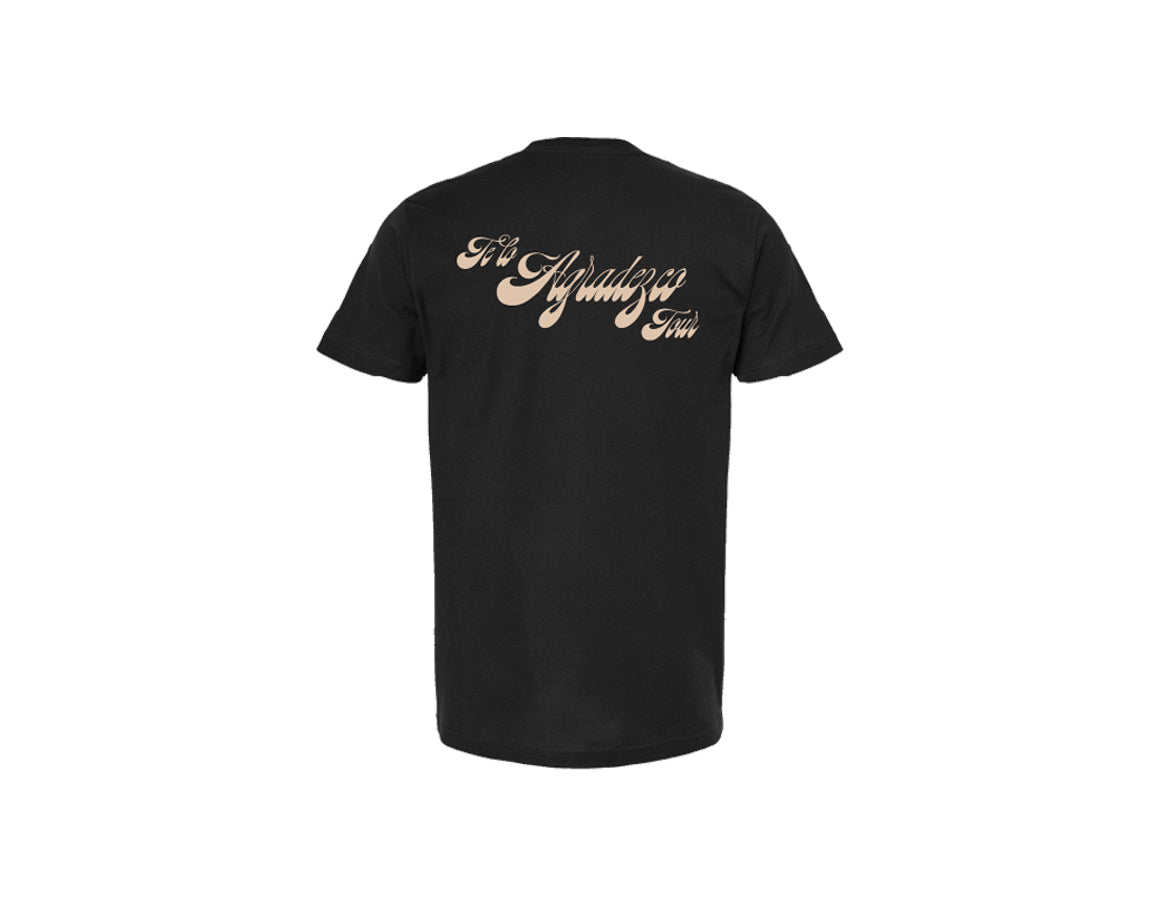 Te Lo Agradezco Tour T-Shirt (Black)